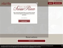 Tablet Screenshot of innatswanriver.com